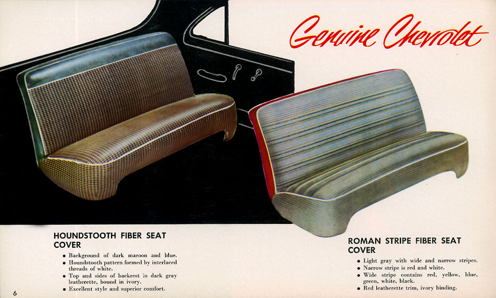 1952 Chevrolet Accessories Booklet Page 1